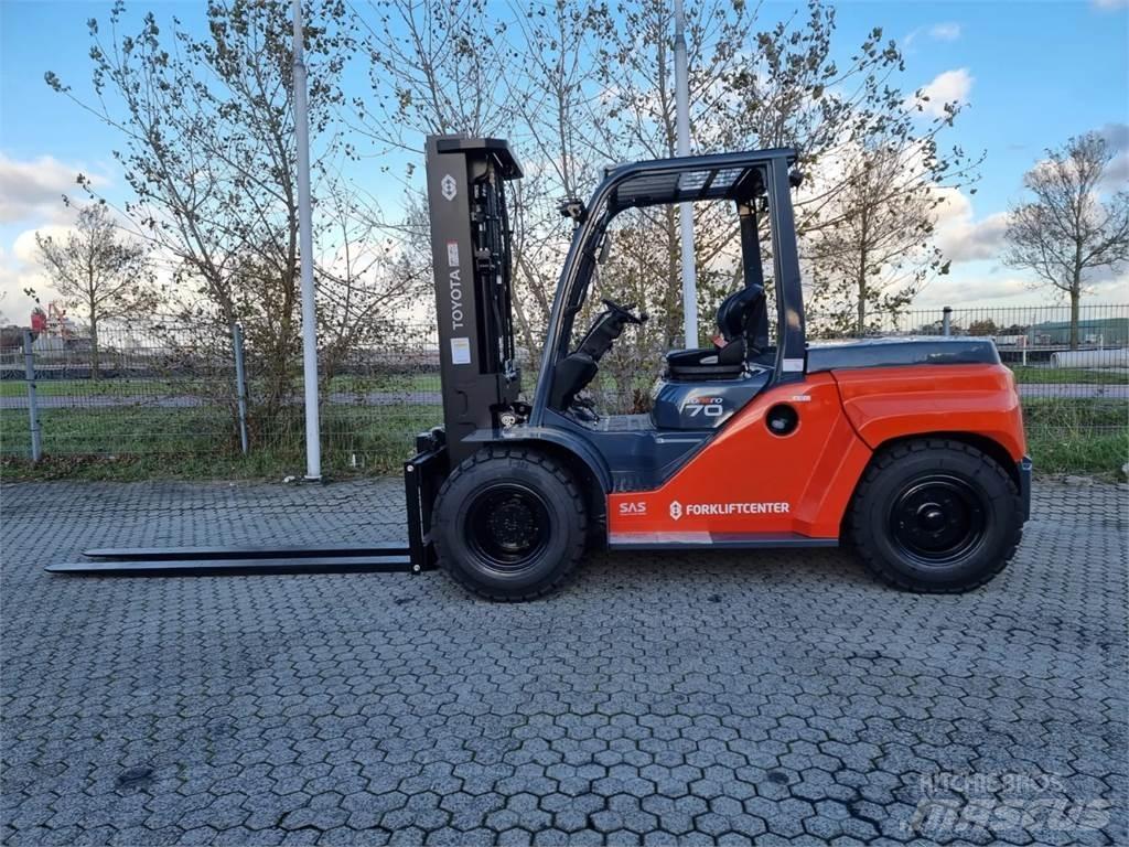 Toyota 8FD70F Dízel targoncák