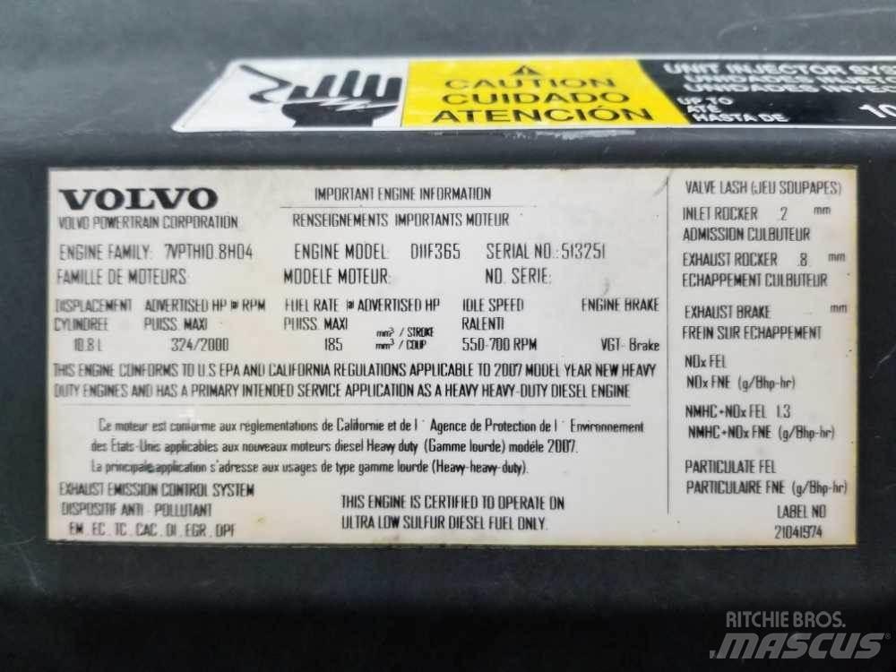 Volvo D11F Motorok