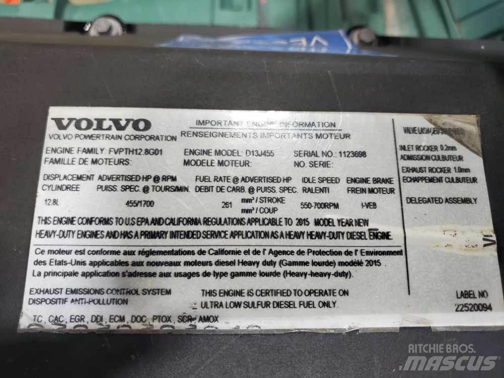 Volvo D13J Motorok
