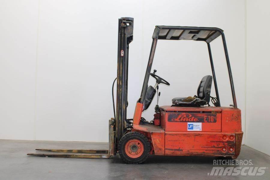 Linde E15-S Elektromos targoncák
