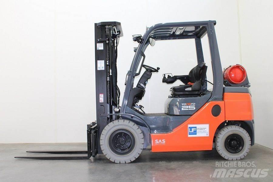 Toyota 02-8FGF25 Gázüzemű targoncák