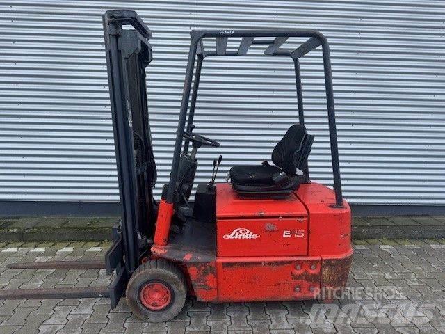 Linde E15 Elektromos targoncák