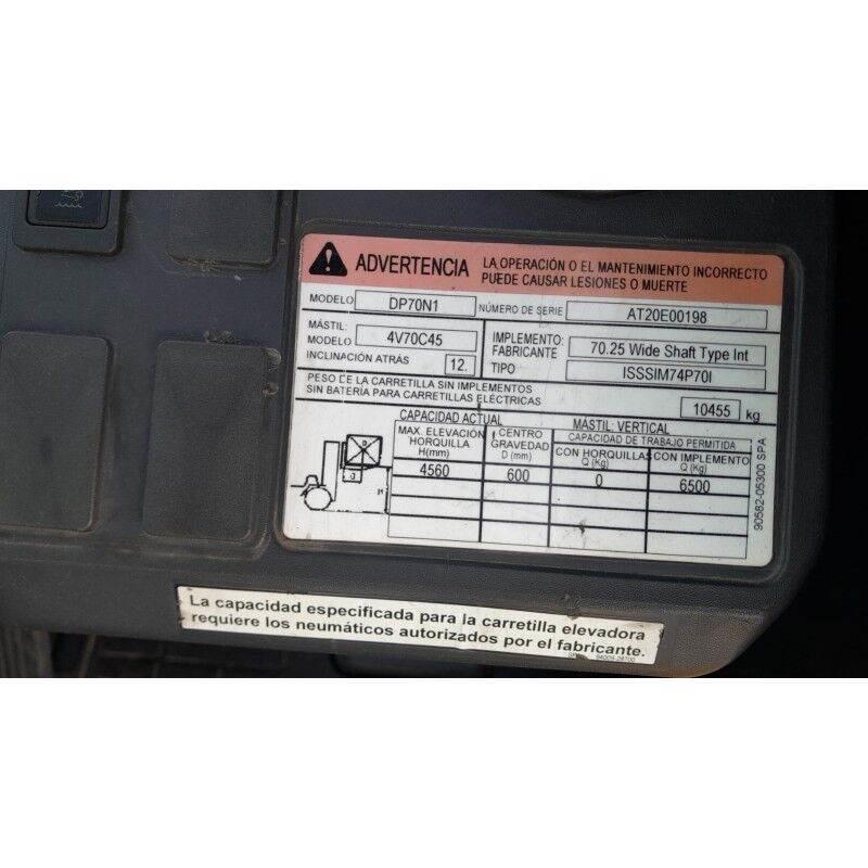 CAT DP70N1 Tereptargonca