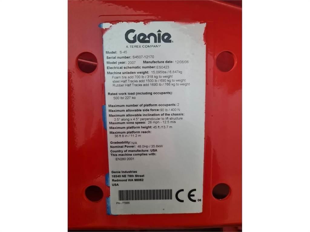 Genie S-45 Teleszkópos emelők