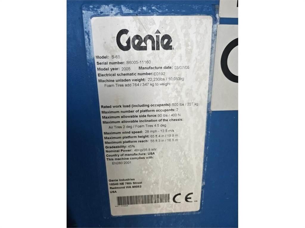 Genie S-65 Teleszkópos emelők