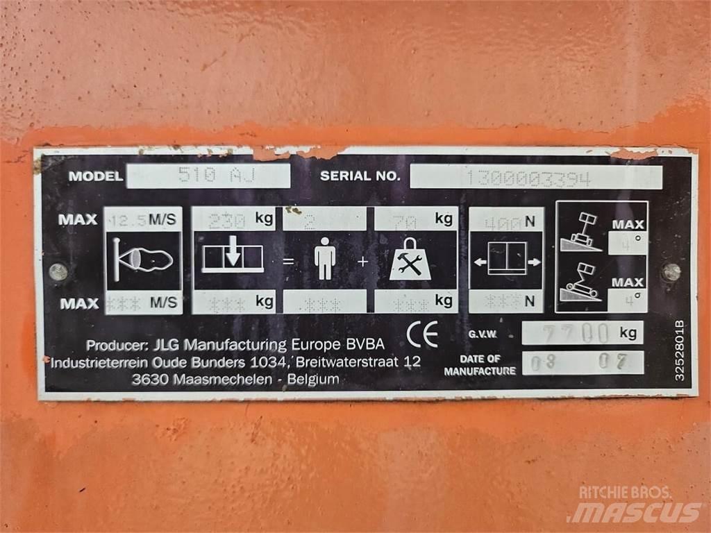 JLG 510AJ Karos emelők