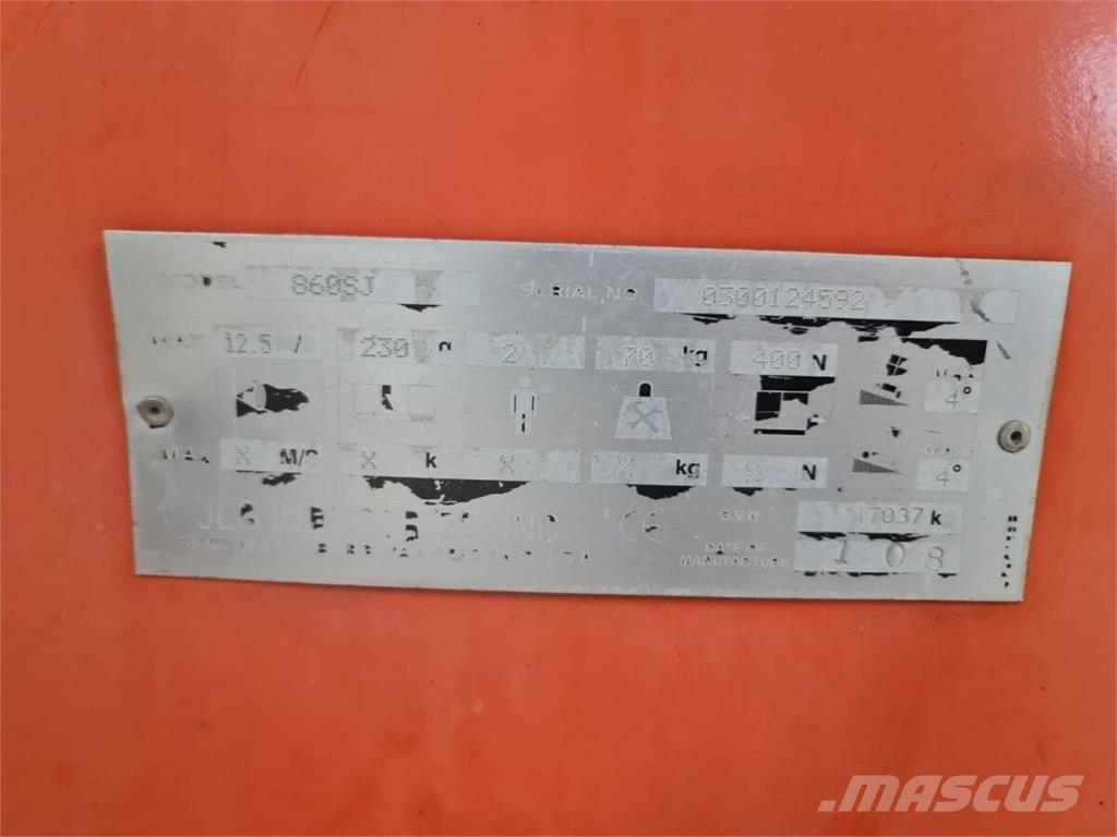 JLG 860SJ Teleszkópos emelők