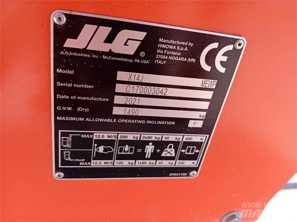 JLG X14J Karos emelők