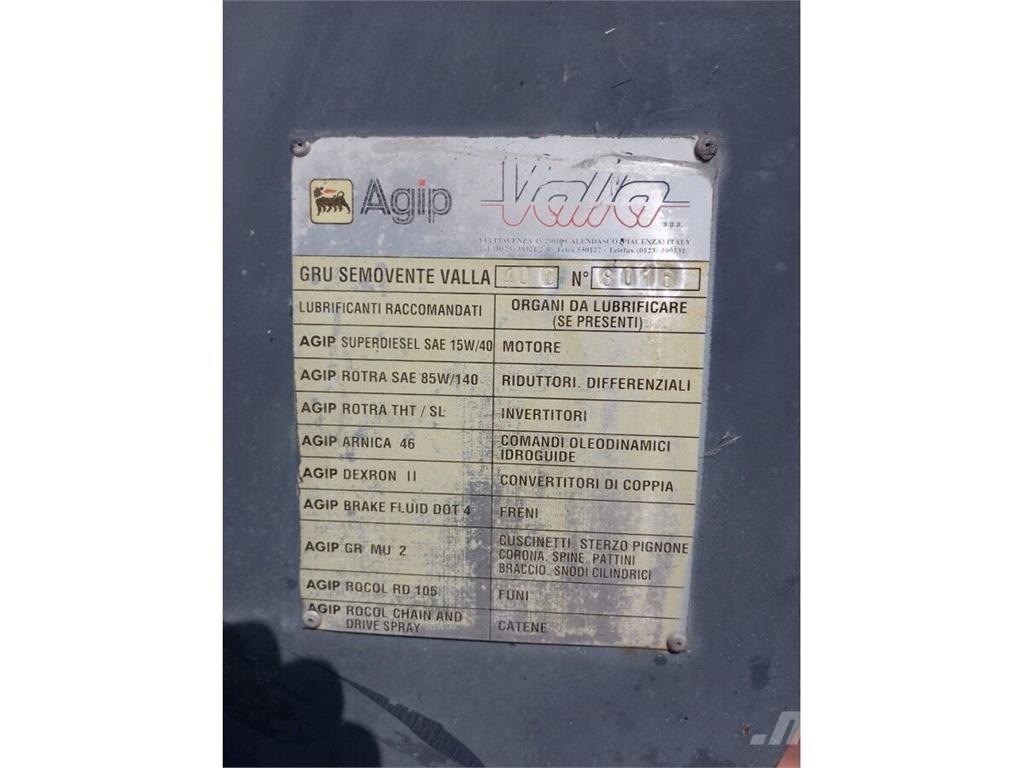 Valla 40D Egyéb