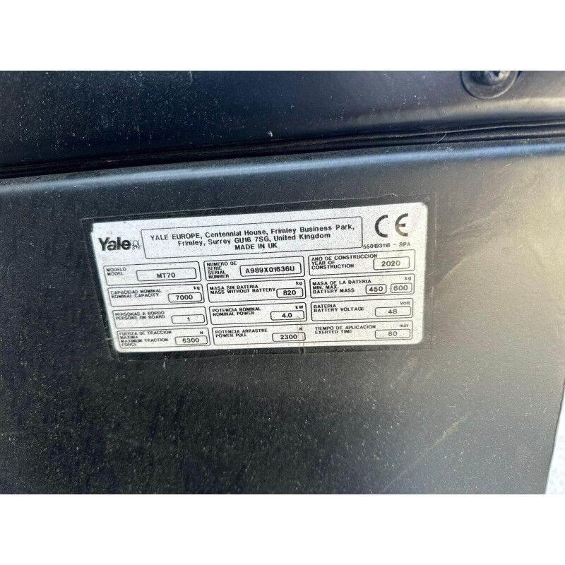 Yale MT70 Vontatótargonca