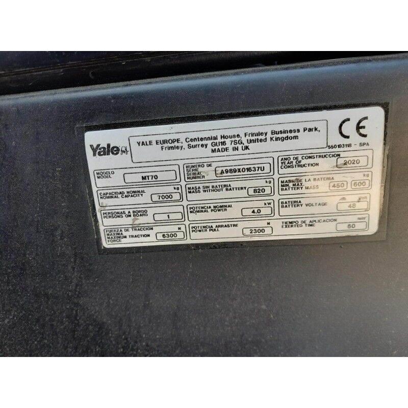 Yale MT70 Vontatótargonca