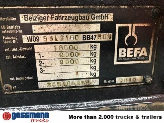 BEFA 2SK18LE-58 Rönkszállító pótkocsik