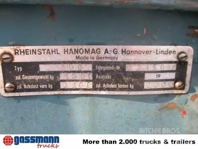 Hanomag Granit 500 Építőipar - Egyebek