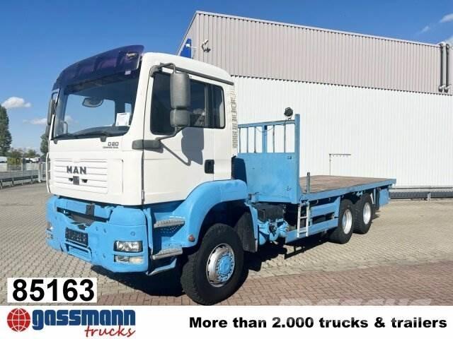 MAN TGA 26.310 6X6 BB Platós / Ponyvás teherautók