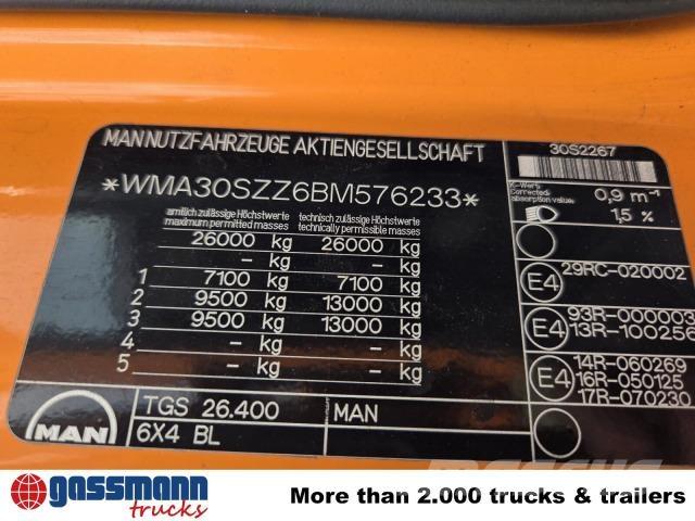 MAN TGS 26.400 6X4 BL Fülkés alváz