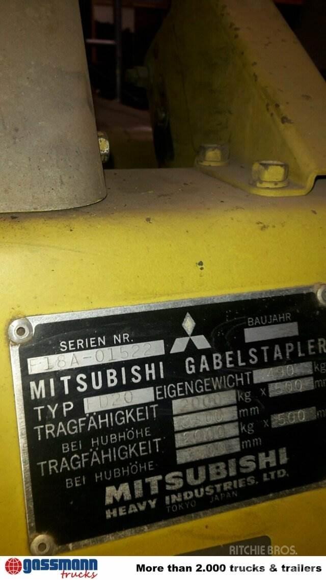 Mitsubishi FD20 Építőipar - Egyebek