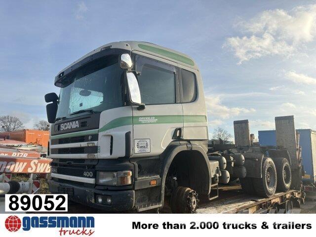 Scania 124C 400 6x6 Fülkés alváz