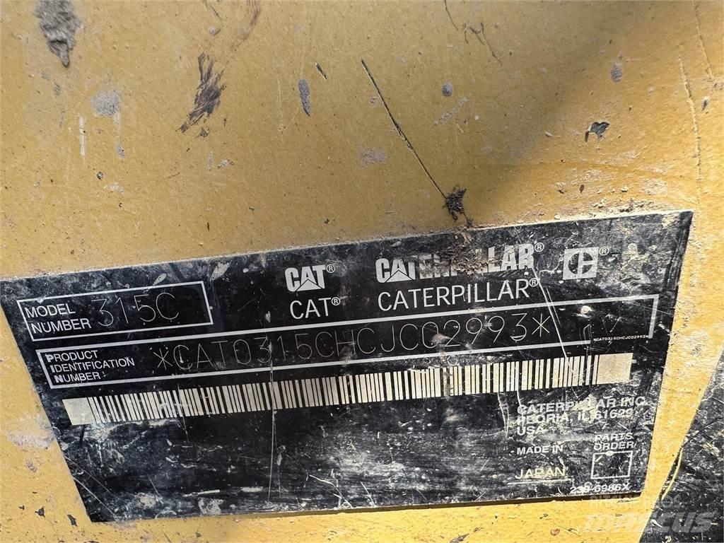 CAT 315C Lánctalpas kotrók