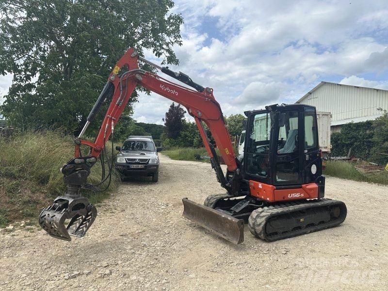 Kubota U56-5 Mini kotrók < 7t