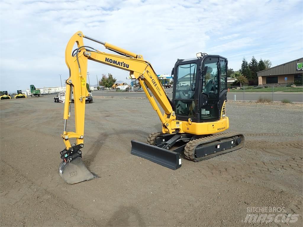 Komatsu PC35MR-5 +1 Lánctalpas kotrók