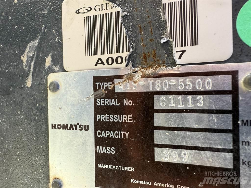 Komatsu WA320 QC Gyors csatlakozók