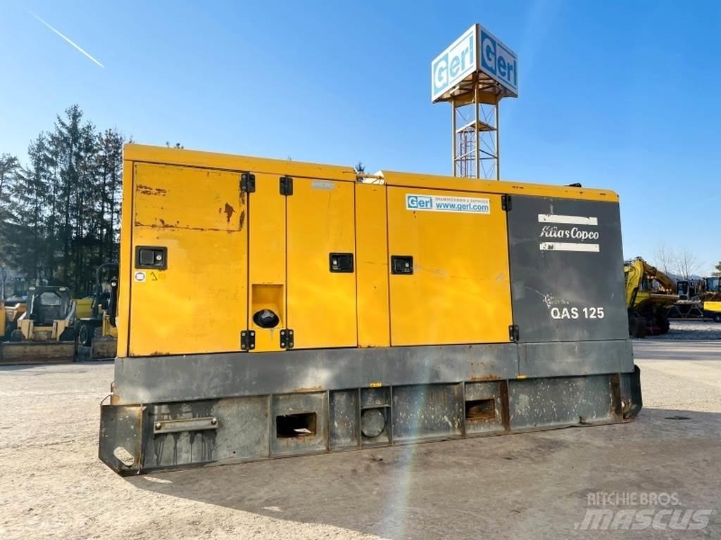 Atlas Copco QAS125 Dízel áramfejlesztők