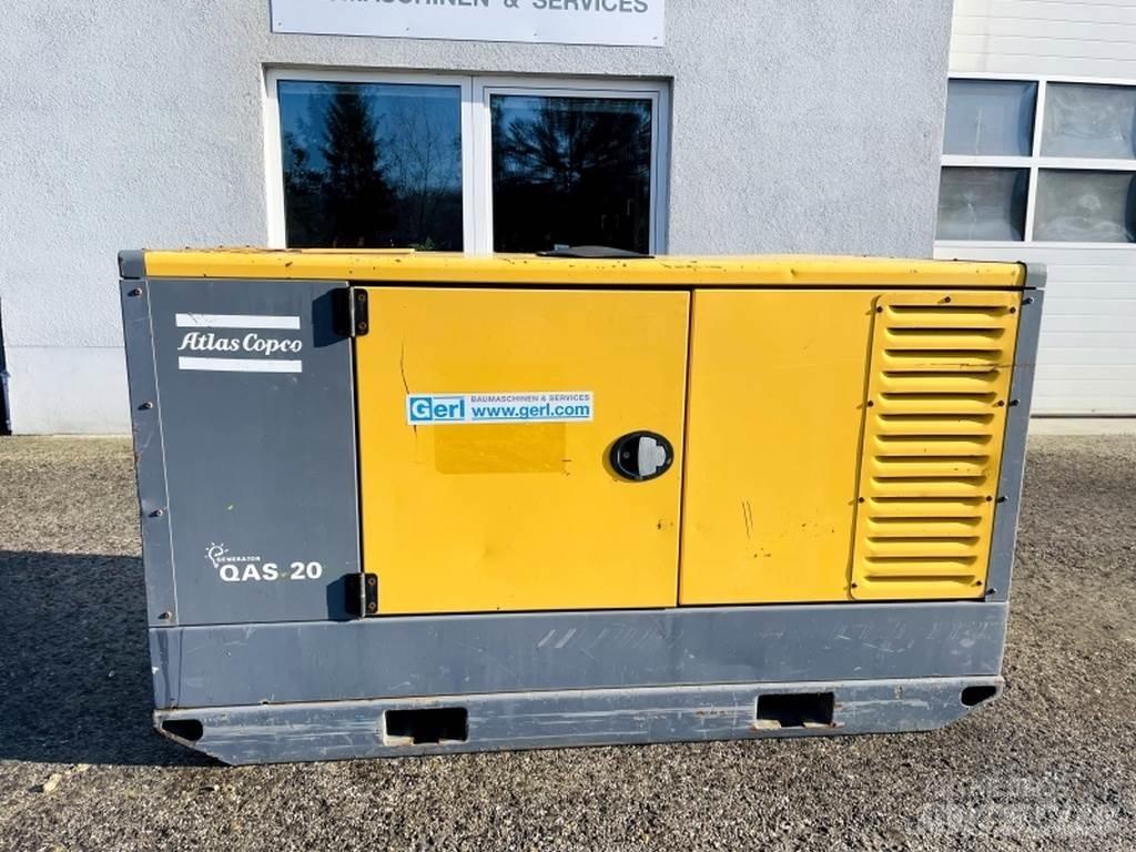 Atlas Copco QAS20 PDS Dízel áramfejlesztők