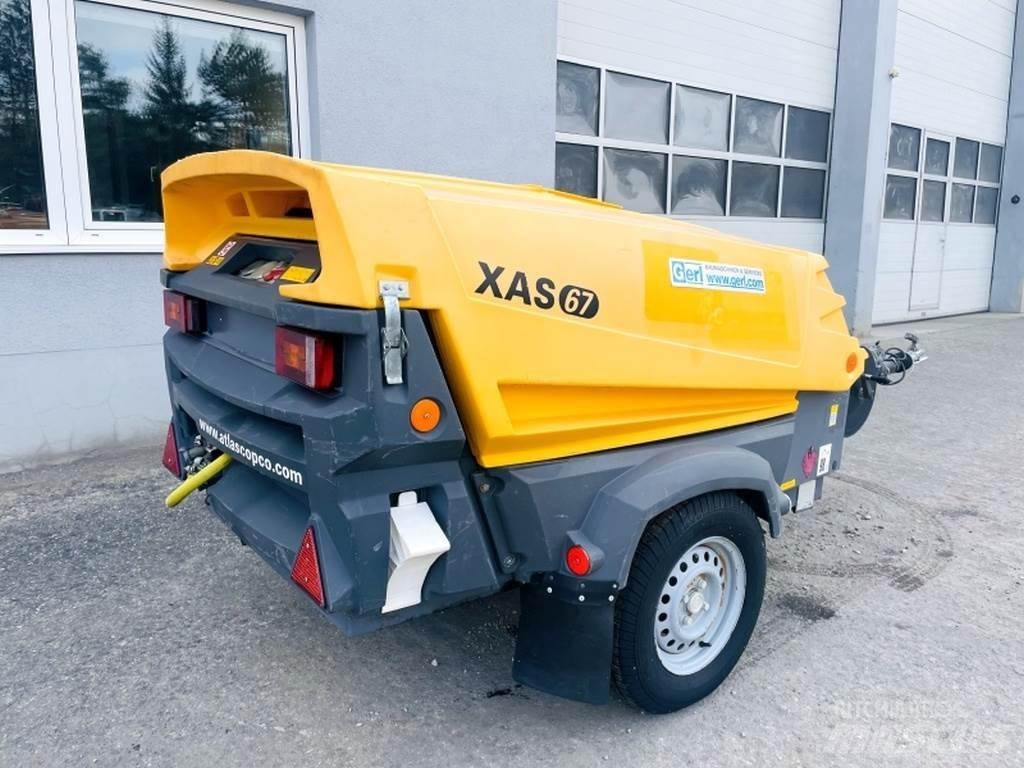 Atlas Copco XAS67 Kompresszorok