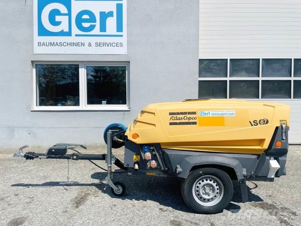 Atlas Copco XAS67 Kompresszorok