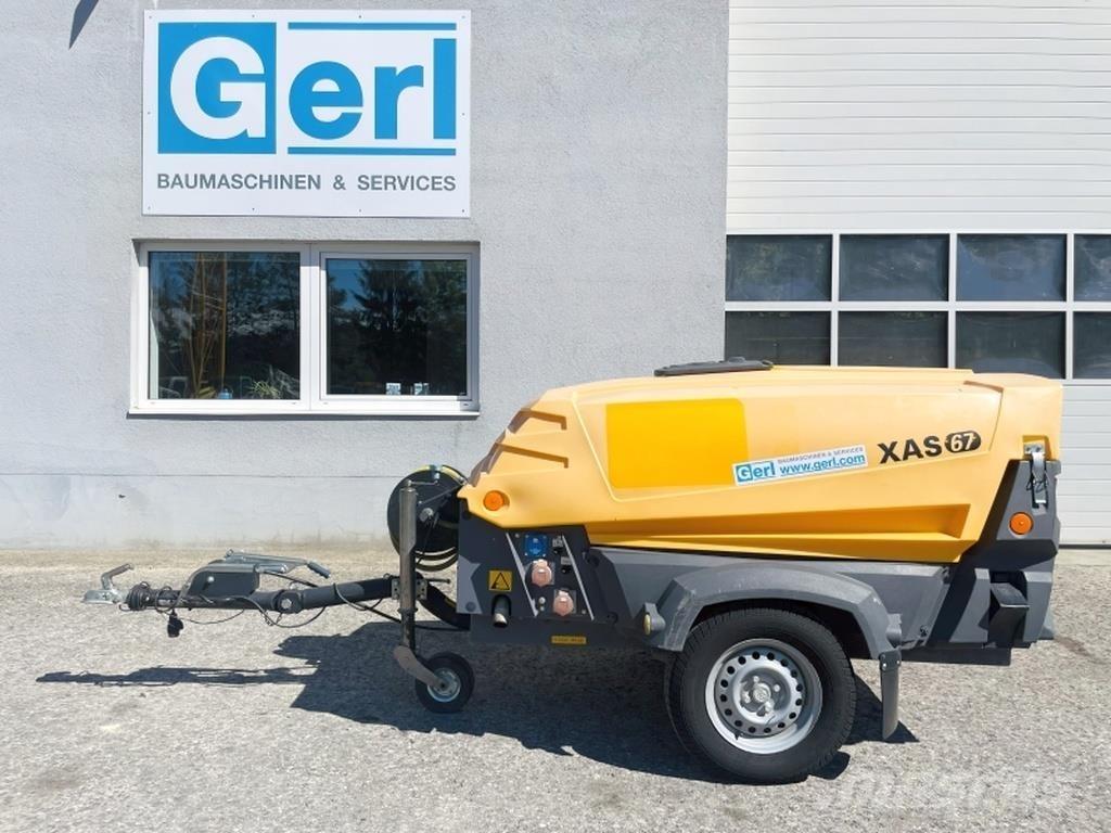 Atlas Copco XAS67 Kompresszorok
