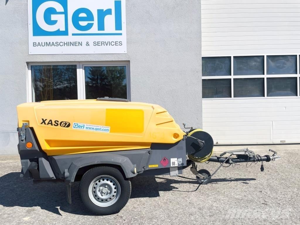 Atlas Copco XAS67 Kompresszorok
