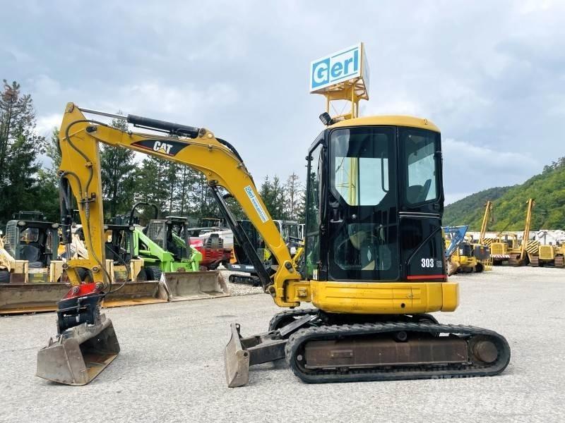 CAT 303CR Mini kotrók < 7t