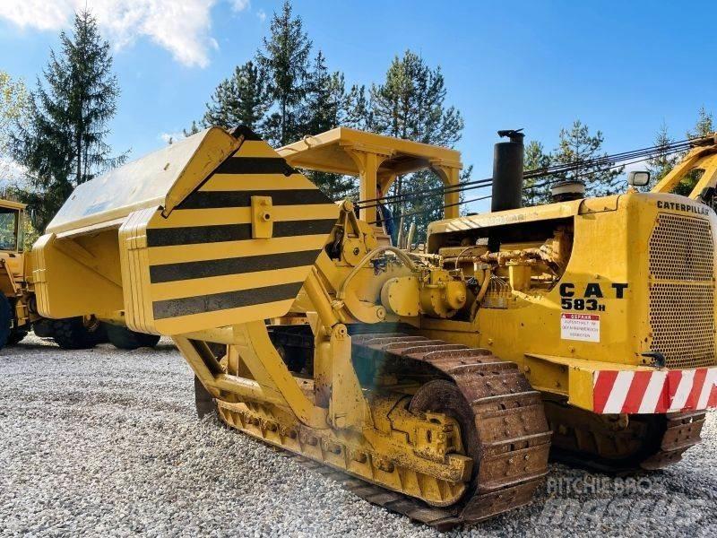 CAT 583H Csőfektető dózerek