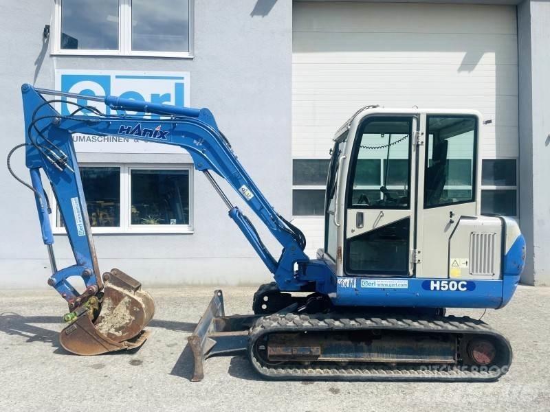 Hanix H50C Mini kotrók < 7t