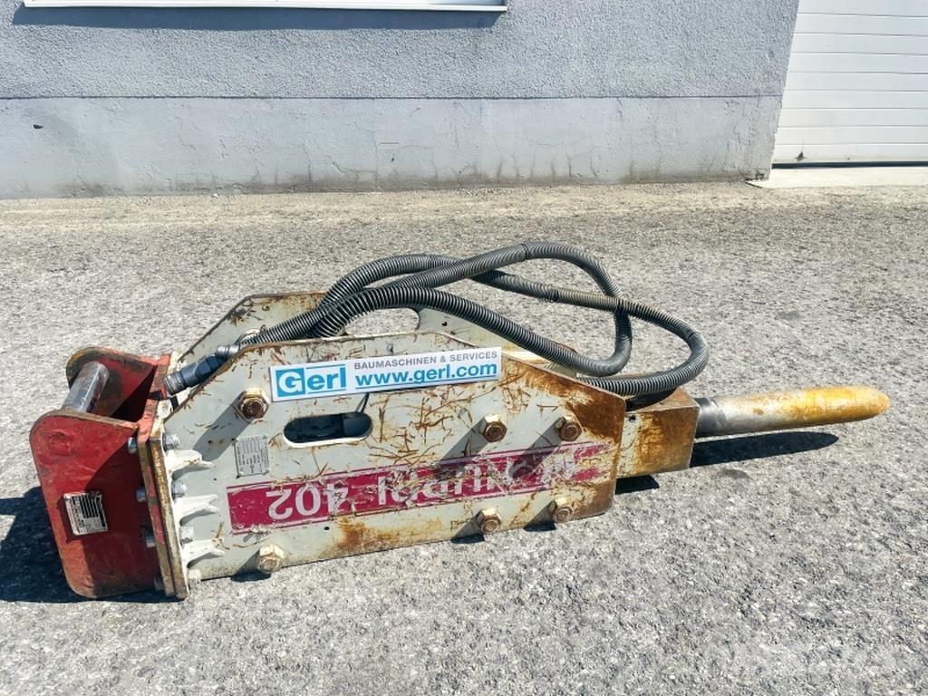  Huppi 402 Hidraulikus cölöpverők