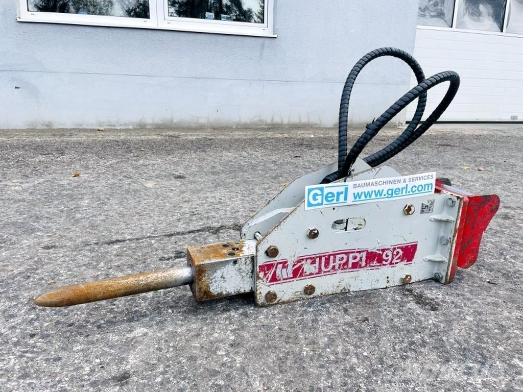  Huppi 92 Hidraulikus cölöpverők
