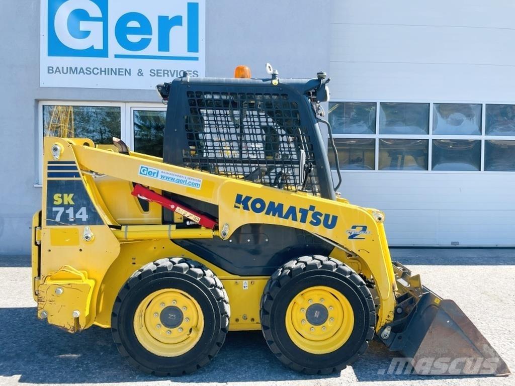 Komatsu SK714-5 Kompaktrakodók