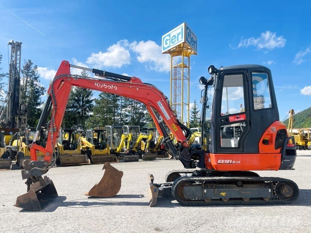 Kubota KX101-3a Mini kotrók < 7t