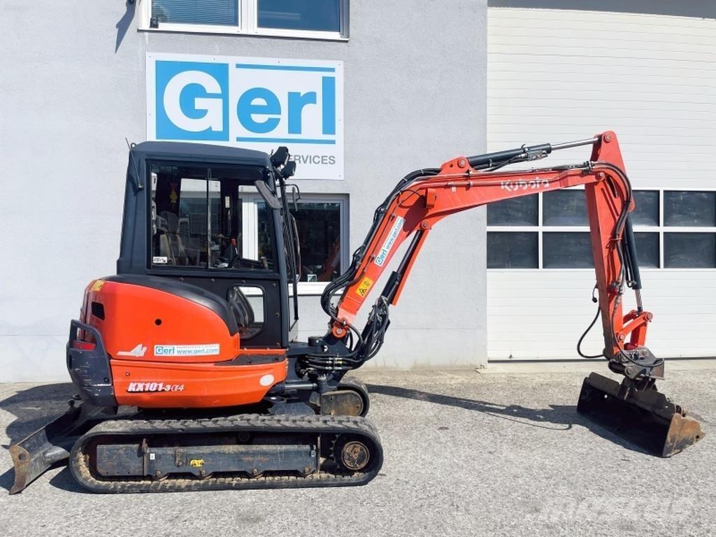 Kubota KX101-3a Mini kotrók < 7t