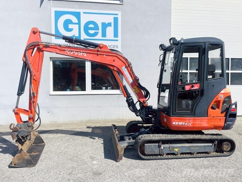 Kubota KX101-3a Mini kotrók < 7t