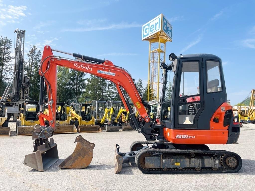 Kubota KX101-3a Mini kotrók < 7t