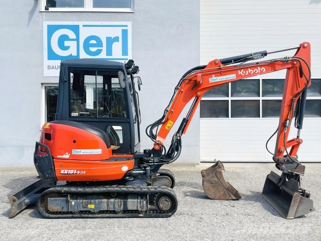 Kubota KX101-3a Mini kotrók < 7t