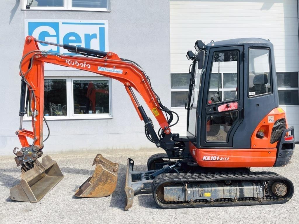 Kubota KX101-3a Mini kotrók < 7t