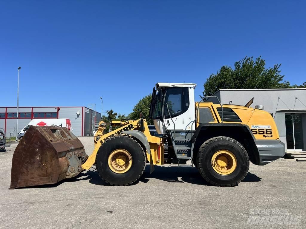 Liebherr L 556 Gumikerekes homlokrakodók