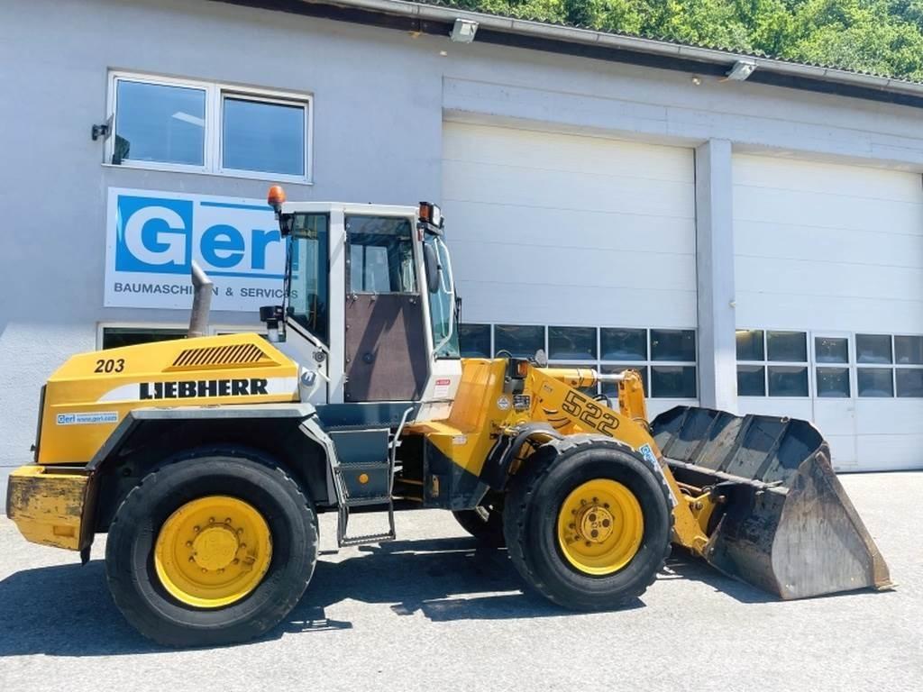 Liebherr L522 Gumikerekes homlokrakodók