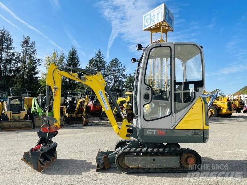 Neuson ET16 Mini kotrók < 7t