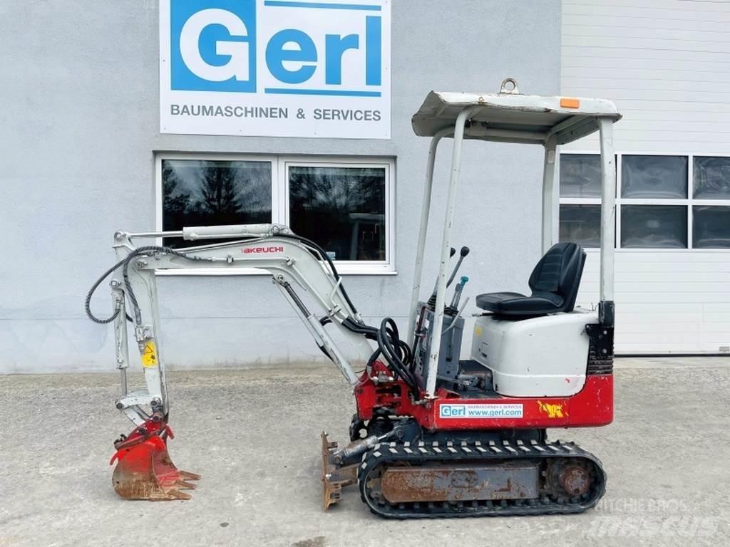Takeuchi TB108 Mini kotrók < 7t