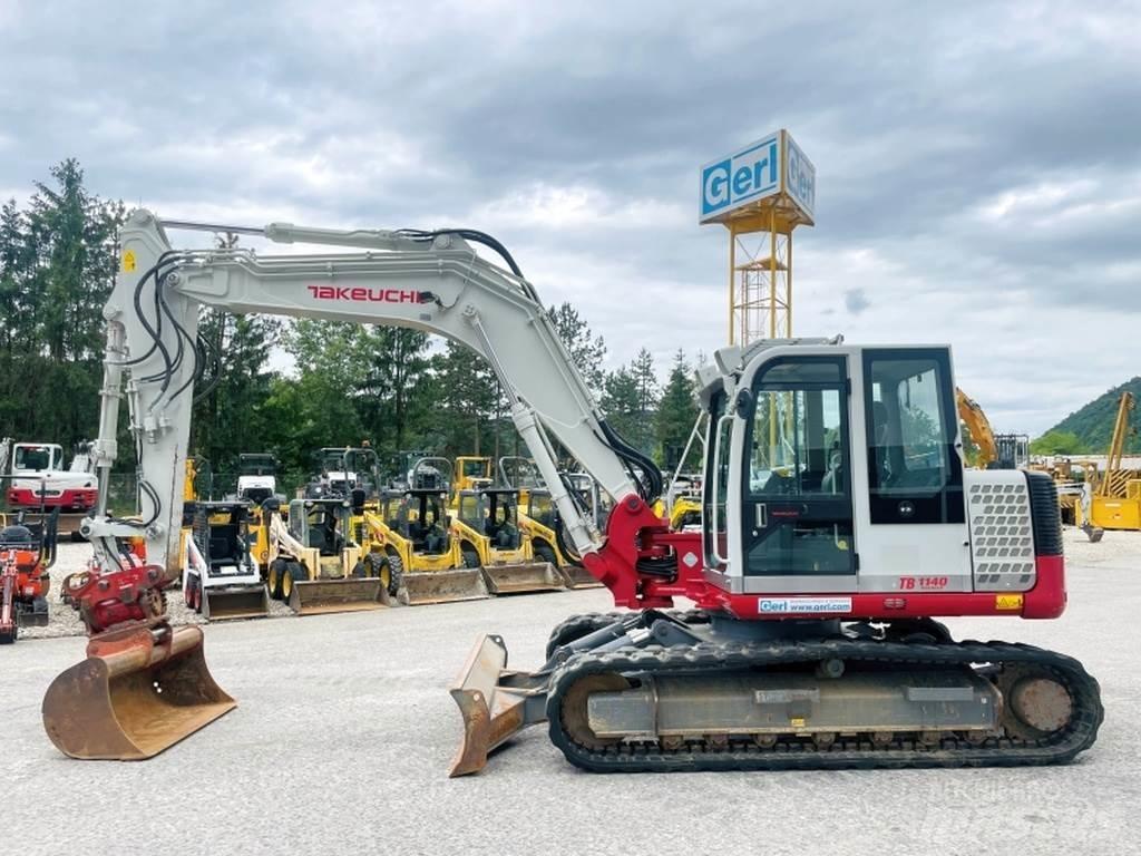 Takeuchi TB1140 Mini kotrók < 7t
