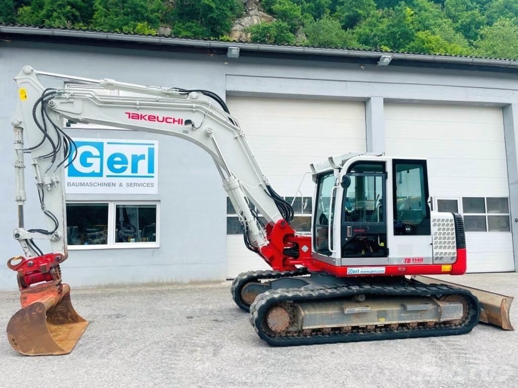 Takeuchi TB1140 Mini kotrók < 7t