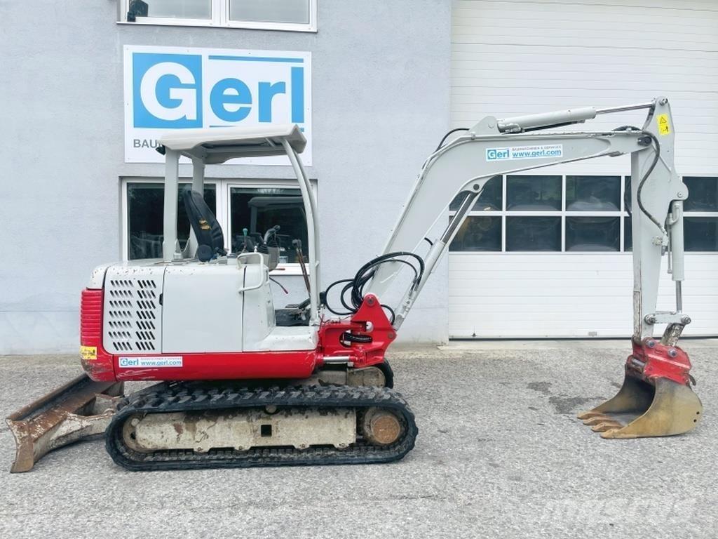 Takeuchi TB135 Mini kotrók < 7t